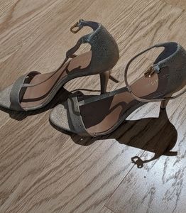 Metallic Calvin Klein Heels